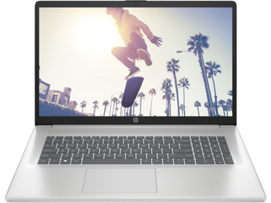 HP Laptop 17-cn4001nm / Core i3 100U, 16GB, 512GB SSD, 17.3", FHD, bez OS, srebrni